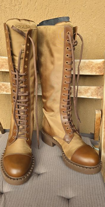 cizme Prada originale noi, full box