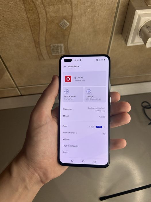 OnePlus Nord 5G 128GB Blue Marble