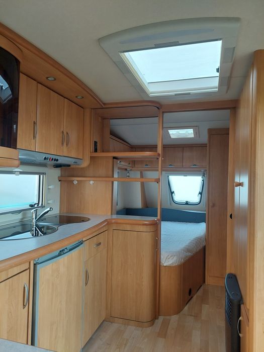 Rulota Hobby de Luxe an 2006,InmatriculataRo,Pat francez, Cort ,Boiler