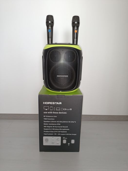Vand boxa Hopestar Party 130, 120W