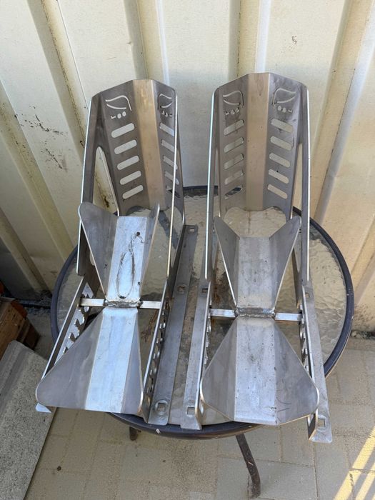 Suport roata fata moto - Inox