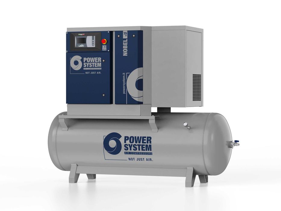 Compresor de aer profesional - Power System NOBEL-E 5.5-75 KW 8-13 BAR cu surub
