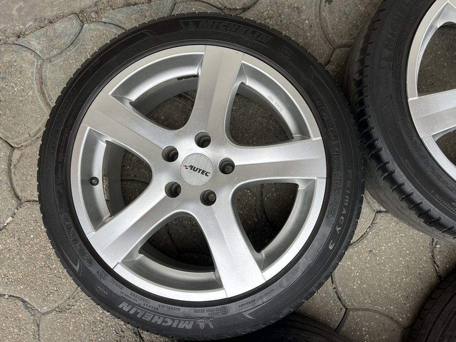 Jante aliaj 5x112mm, anvelope vara 225/45 R17, VW, Audi, Seat, Skoda Mercedes