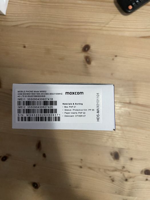 Smartphone MAXCOM MS652