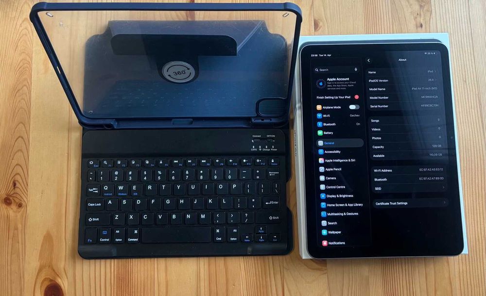 Таблет APPLE iPad Air 11" M3 128GB - SpaceGrey