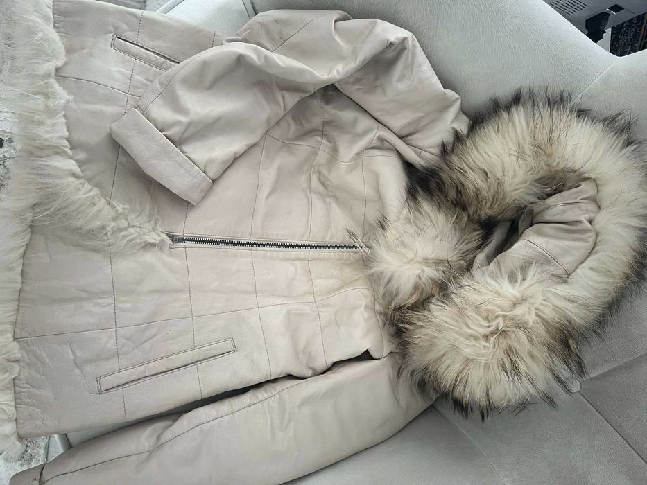 Яке от естествена кожа