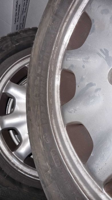 Джанти със зимни гуми R15 за Mercedes C class