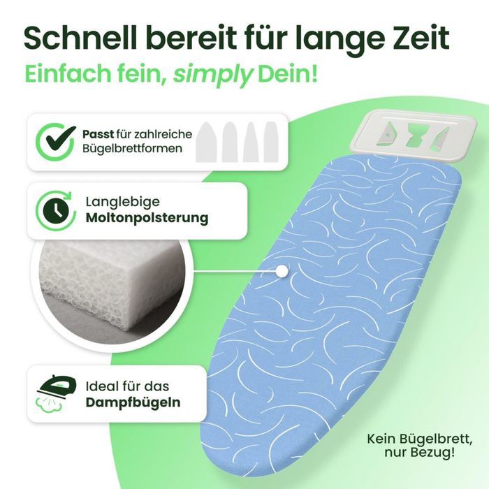 Husă masă de călcat 120x40 cm SimplySmooth Premium*