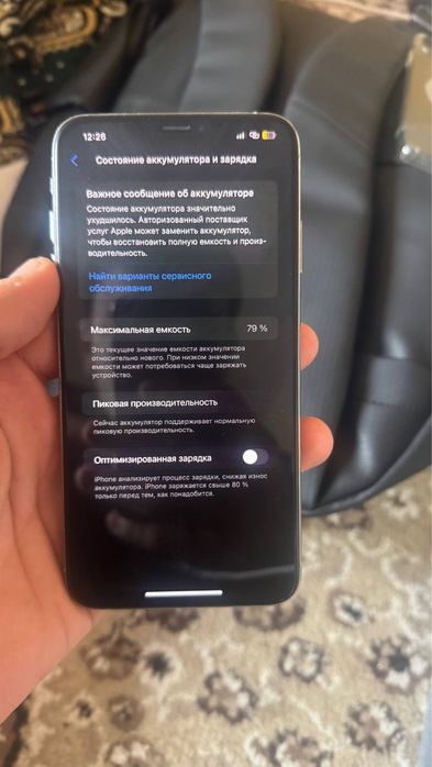 Iphone x max telefoni