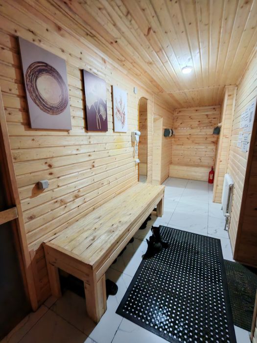 Новый  Дом с баней прямо внутри