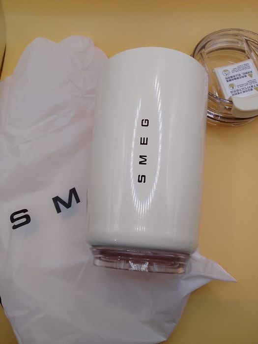 Smeg pahar termic alb / crem  - 240 ml