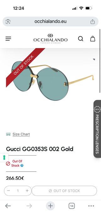 Слънчеви очила Gucci