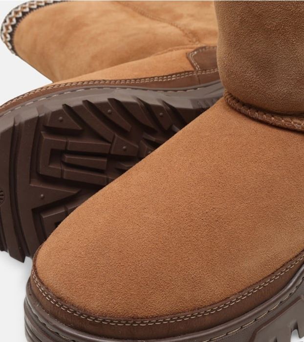 Ботуши UGG TrailGazer Водоустойчиви С 2см Вълнена Изолация Размер 40 Естествена Кожа Shearling