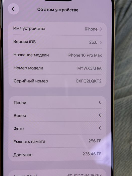 iphone 16 pro max 256 89%