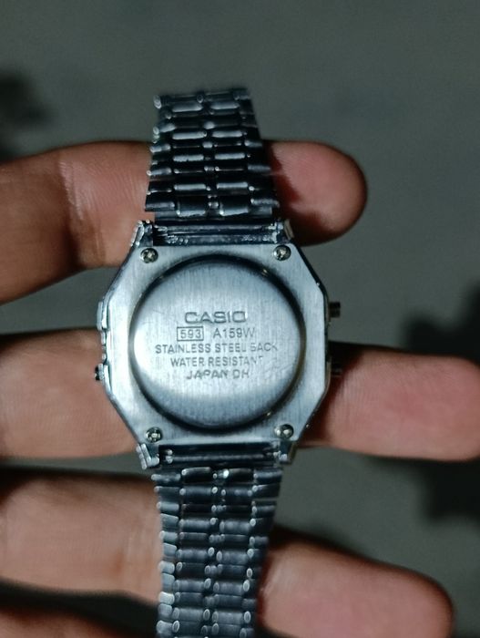 CASIO WR silver rang