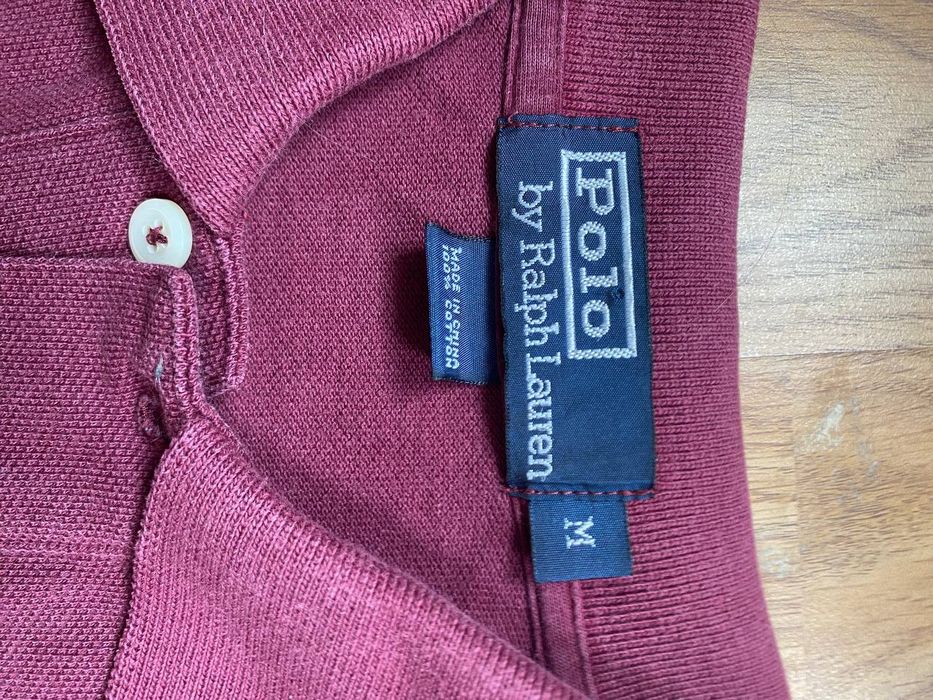 Polo Ralph Lauren тъмно лилава тениска тип поло | В отлично състояние