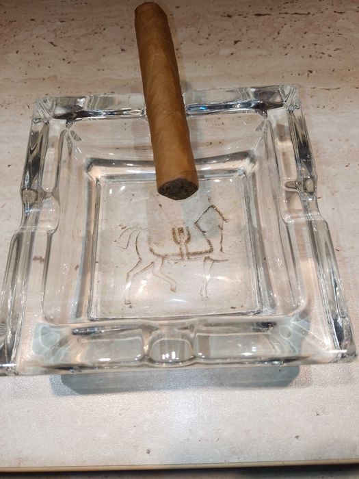 Scrumiera HERMES Eleganta, Krystal pt. Trabuc - originala