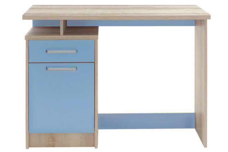 Детско бюро, Looney, Син, Розов, Мдф, 100х55х75см.
