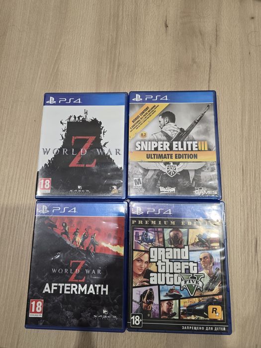 Продаю игры для пс4