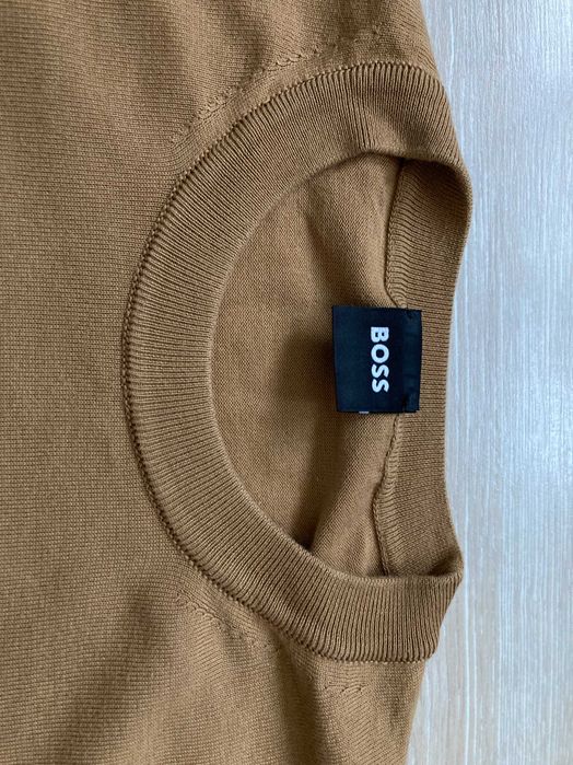 Hugo Boss Ebello мъжки памучен пуловер размер М