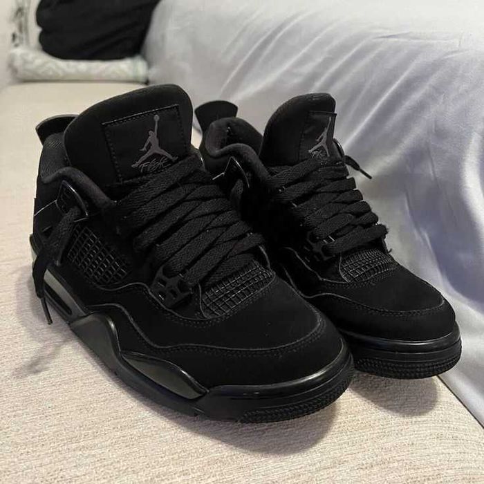 Nike Air Jordan 4 Black Cat Кецове 36-45 Номер