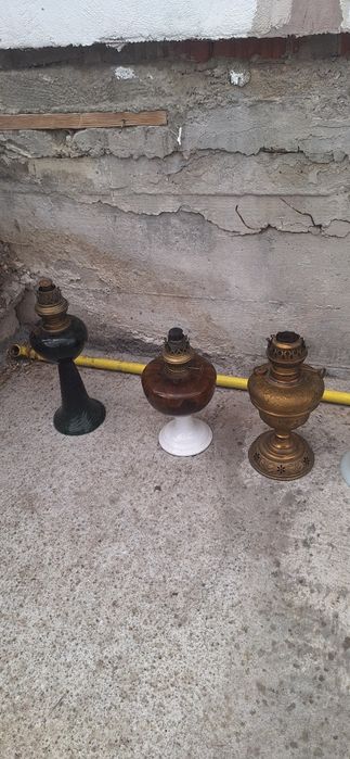 Lămpi pe petrol complete fuxionabile , sticluțe cu muzicuțe 50 lei bucata