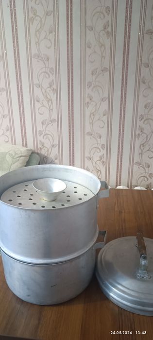 Мантоварка алюминиевая.