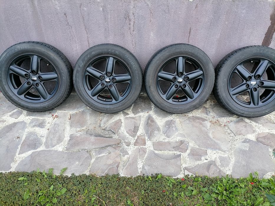 Jante +anvelope Iarna 195/60 R 16 Mini /BMW