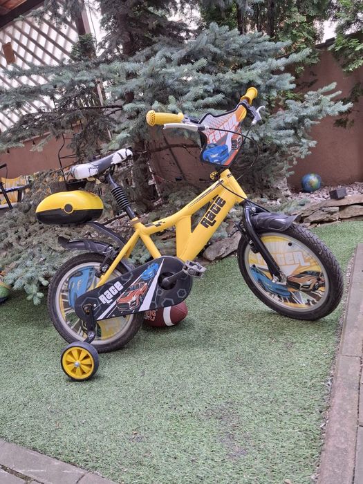Bicicleta race cu roti ajutatoare