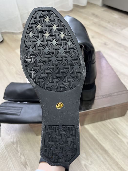 Сапоги кожаные зимние новые