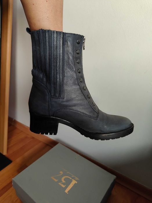 Ghete piele ,Noi, imblanite m 36