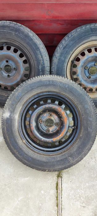 5 Jante + Pneuri SH 185/70/R14