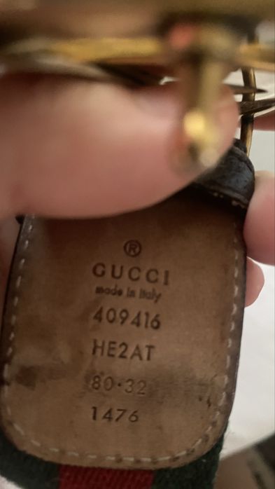 Комбинированный ремень  Gucci