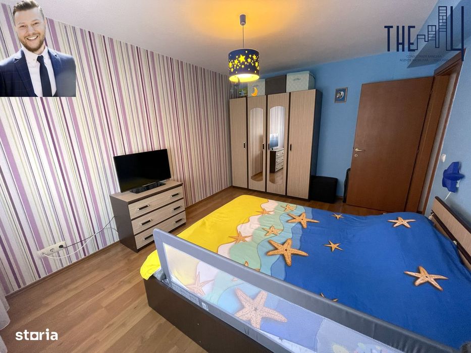 *2 Camere(67 mp) DECOMANDAT + Parcare *Mobilat si Utilat *Confort City