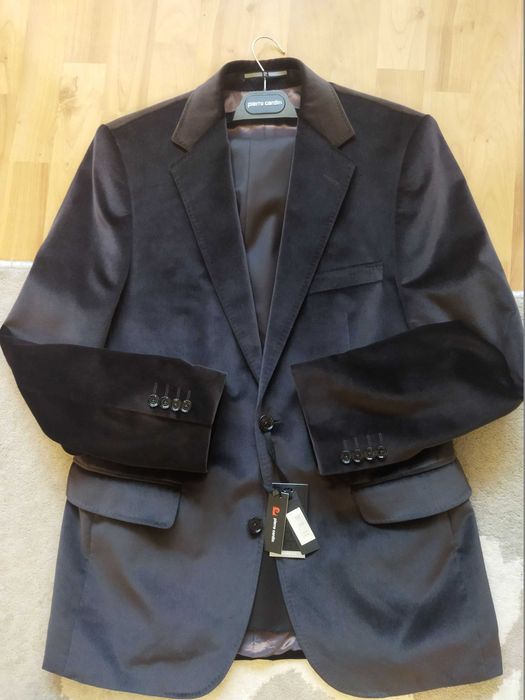 Костюм-двойка Pierre Cardin (Франция),бархат,оригинал,новый,р-р 48