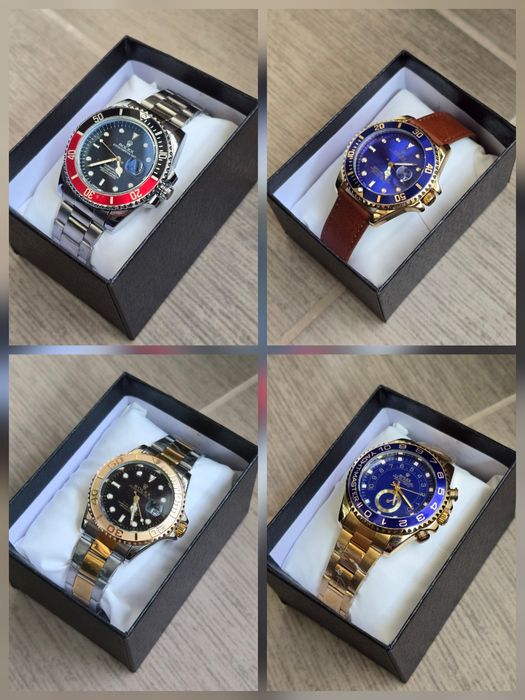 Чисто Нови Луксозни Часовници Rolex, Hublot, Patek Philippe, Audemars Piguet, AP, Richard Mille, RM, Breitling