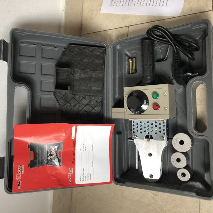 Немска Лепачка за ППР Тръби Поялник 900W ППР PVC + ножица