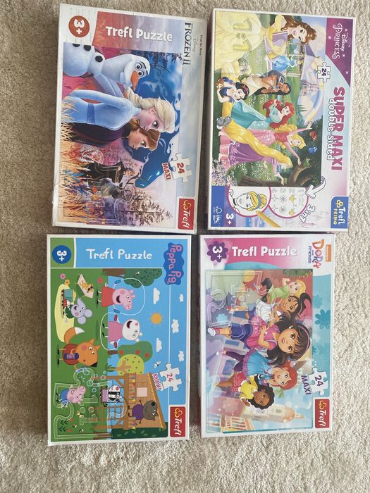 Пъзели с макси части 3+ години