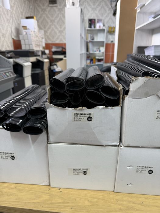 Vand lot de spire (inele) legare din plastic