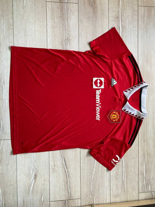Адидас Манчестър Юнайтед Adidas Manchester United екип тениска XXL