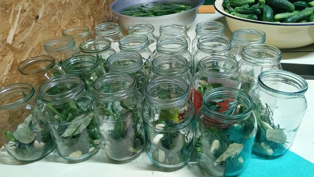 Продам домашние огурцы маринованные