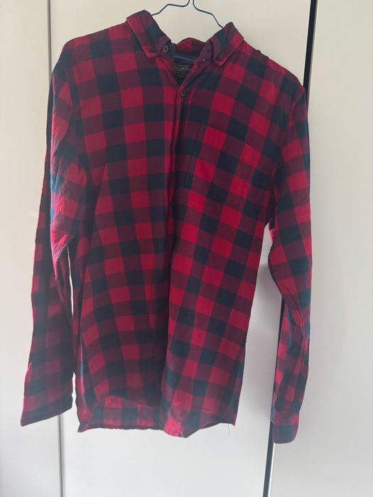 Cămașa Pull & Bear, bărbați, în cu carouri, mărimea S