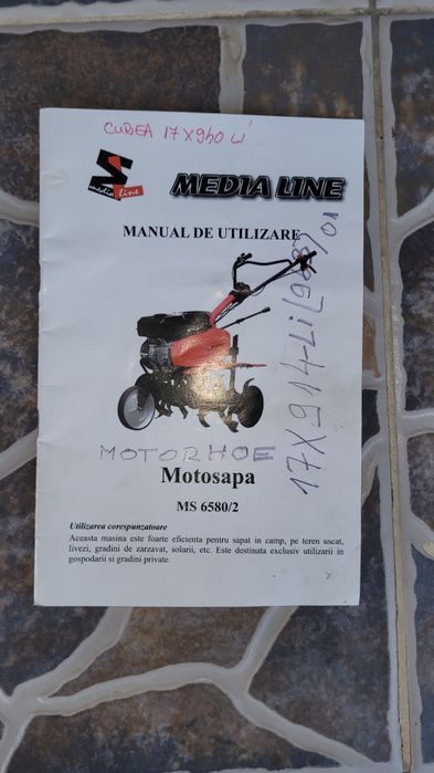 Vand Motosapa cu remorca