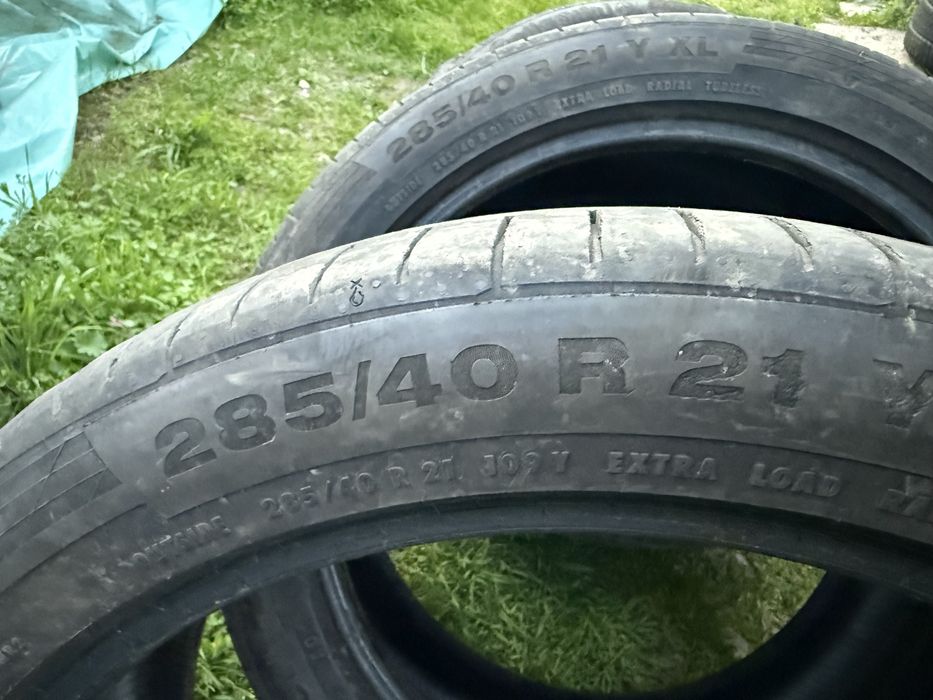 285/40/21 Set 4 buc CONTINENTAL dot 2022.anv Vară.impecabile