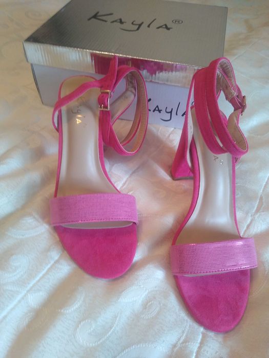 Sandale dame Kayla, pe fuchsia