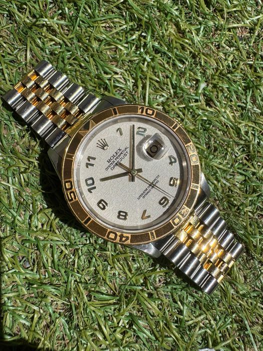 Rolex Date Just Turnograph Стомана и Злато 2001г