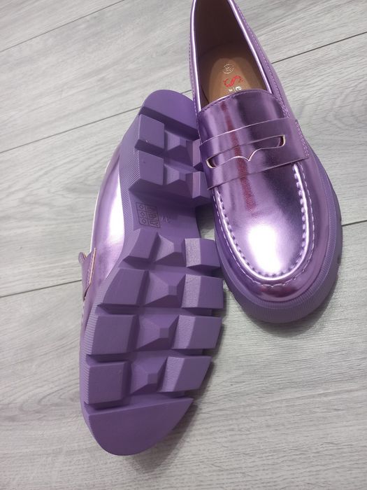 Mocasini mov,mărime 37