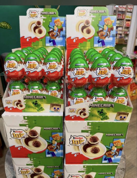 Киндер Джой Майнкрафт