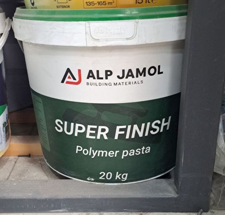 Super Finish – Polimerli tayyor finish shpaklyovkasi (pasta)