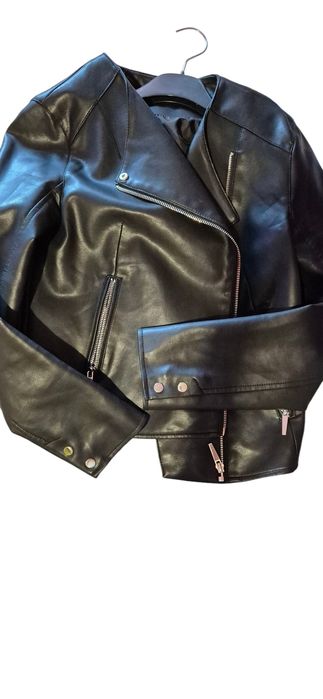 Преходно яке и дамско яке от еко кожа #Mango